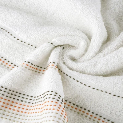 RĘCZNIK BAWEŁNA FROTTE 500g/m2 30X50 CM KREMOWY