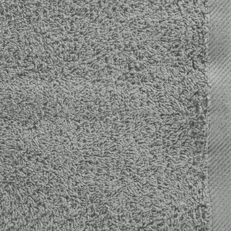 RĘCZNIK GŁADKI BAWEŁNA FROTTE 30X50 CM SZARY