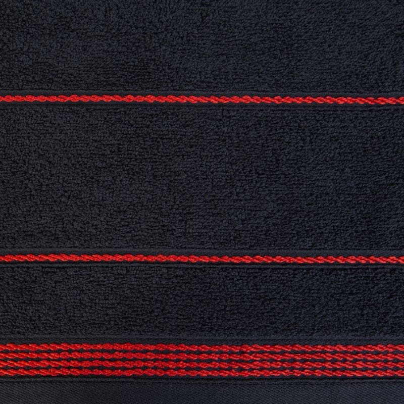 RĘCZNIK Bawełna Frotte 500g/m2 30X50 CM CZARNY