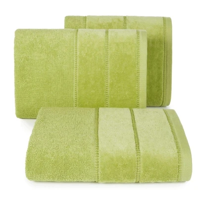 RĘCZNIK MIĘKKI BAWEŁNA FROTTE 0X50 CM OLIWKOWY