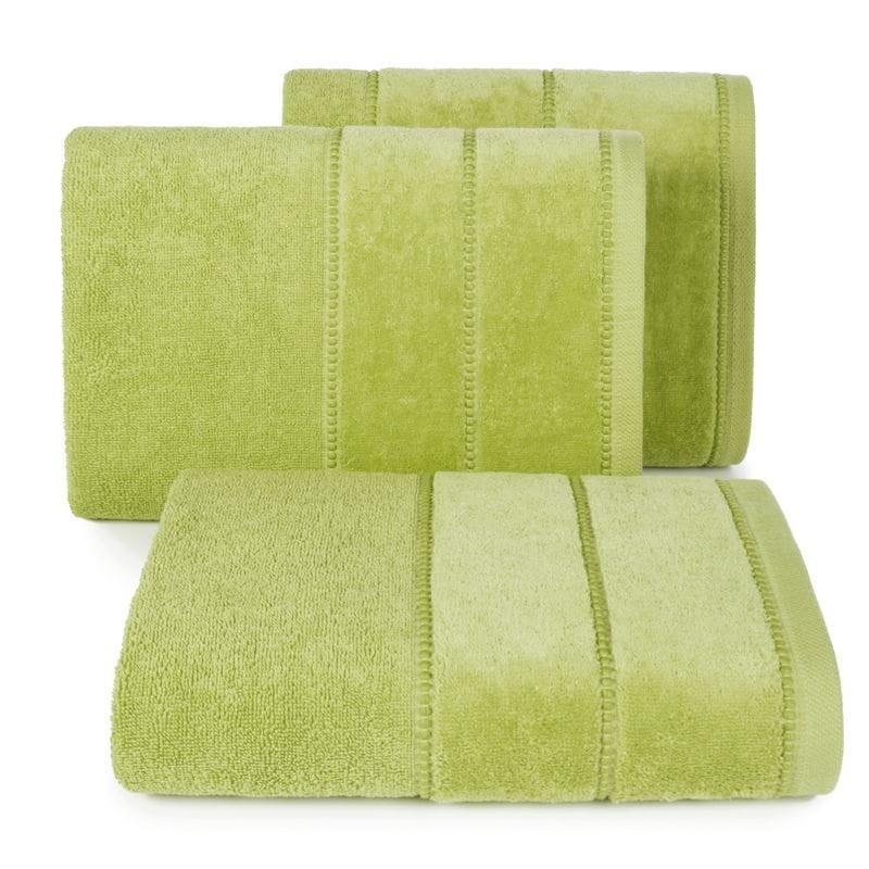 RĘCZNIK MIĘKKI BAWEŁNA FROTTE 0X50 CM OLIWKOWY