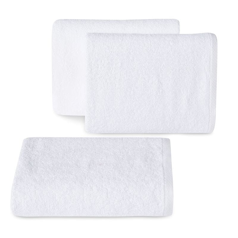 GŁADKI Ręcznik Bawełniany Frotte 50X90 CM BIAŁY