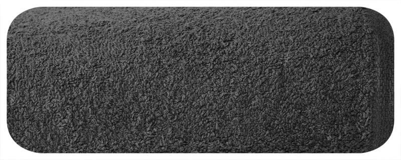 GŁADKI Ręcznik Bawełniany Frotte 50X90 CM CZARNY