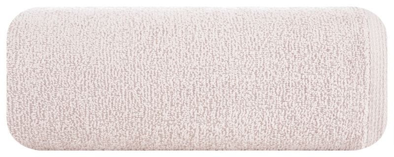 RĘCZNIK GŁADKI BAWEŁNA FROTTE 30X50 CM PUDROWY