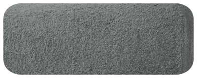 RĘCZNIK GŁADKI BAWEŁNA FROTTE 30X50 CM STALOWY