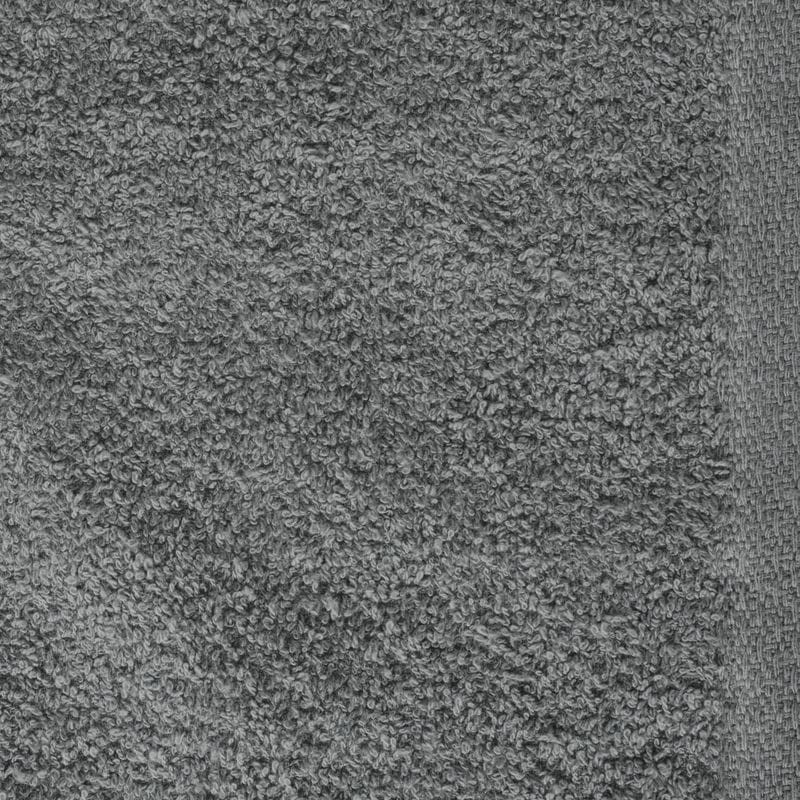 RĘCZNIK GŁADKI BAWEŁNA FROTTE 30X50 CM STALOWY