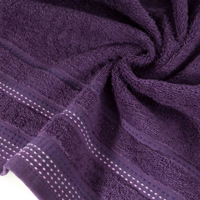 RĘCZNIK BAWEŁNA FROTTE 500g/m2 50X90 CM FIOLETOWY