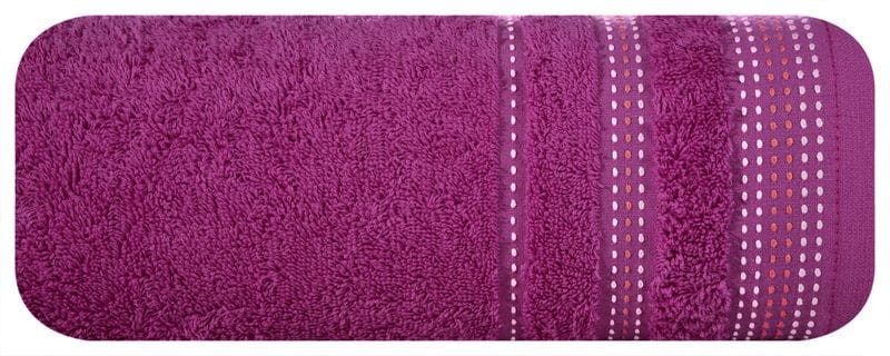 RĘCZNIK BAWEŁNA FROTTE 500g/m2 50X90 CM FIOLETOWY