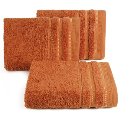 RĘCZNIK BAWEŁNA FROTTE 500g/m2 50X90 POMARAŃCZOWY