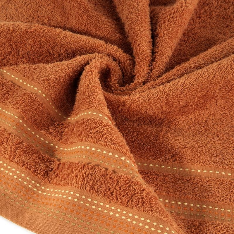 RĘCZNIK BAWEŁNA FROTTE 500g/m2 50X90 POMARAŃCZOWY