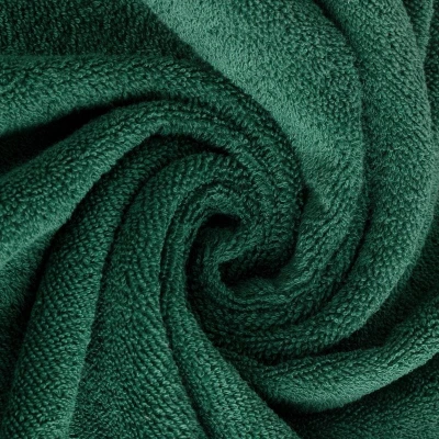 RĘCZNIK BAWEŁNA FROTTE BORDIURA 50X90 CM ZIELONY