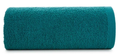 RĘCZNIK GŁADKI BAWEŁNA FROTTE 50X100 CM TURKUSOWY
