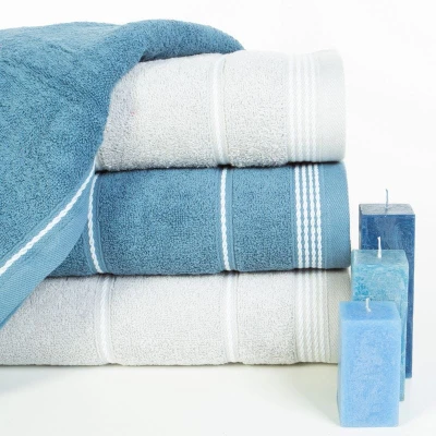 RĘCZNIK  srebrny 05 frotte 500 g/m2 50x90