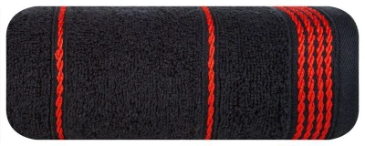 RĘCZNIK Bawełna Frotte 500g/m2 50X90 CM CZARNY