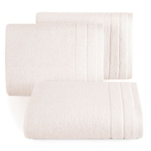 Ręcznik frotte 50x90 cm różowy, 100% bawełna, 500 GSM, z bordiurą