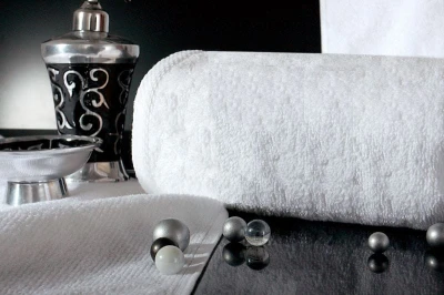 Eurofirany Ręcznik gładki biały chłonny 50X100 HOTELOWY