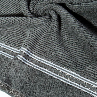 RĘCZNIK Bawełniany Kąpielowy Frotte 50X90 SZARY