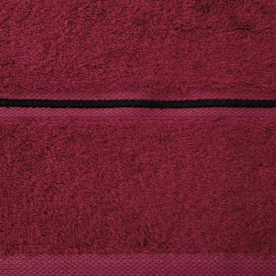 RĘCZNIK WISKOZA BAMBUS 50X90 CM CZERWONY