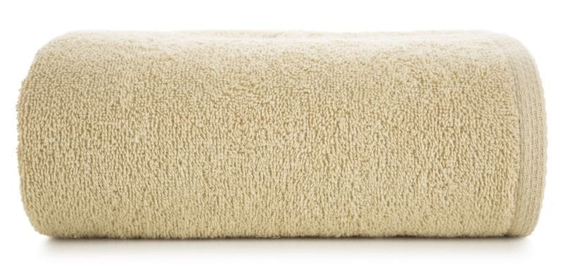 GŁADKI Ręcznik Bawełniany Frotte 70X140 CM BEŻOWY