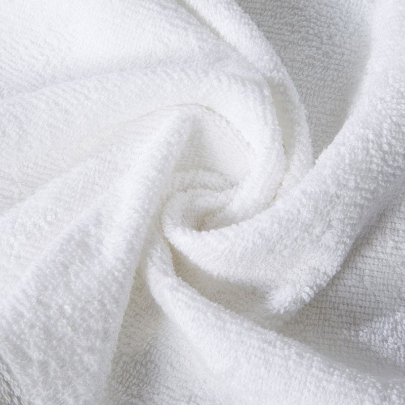 RĘCZNIK GŁADKI BAWEŁNA FROTTE  50X100 CM BIAŁY