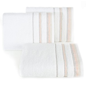 RĘCZNIK BAWEŁNA FROTTE 500g/m2 70X140 CM BIAŁY