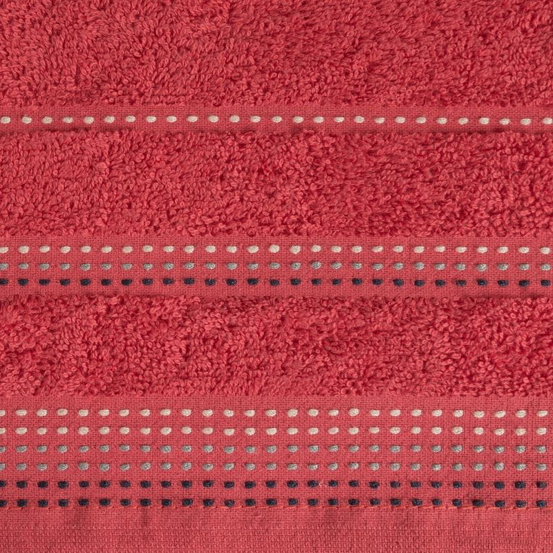 RĘCZNIK BAWEŁNA FROTTE 500g/m2 70X140 CM CZERWONY