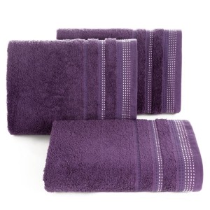 RĘCZNIK BAWEŁNA FROTTE 500g/m2 70X140 CM FIOLETOWY