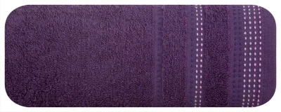 RĘCZNIK BAWEŁNA FROTTE 500g/m2 70X140 CM FIOLETOWY
