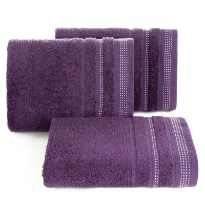 RĘCZNIK BAWEŁNA FROTTE 500g/m2 70X140 CM FIOLETOWY