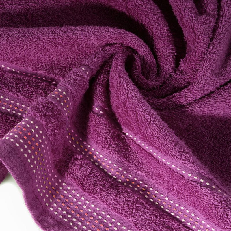 RĘCZNIK BAWEŁNA FROTTE 500g/m2 70X140 CM FIOLETOWY