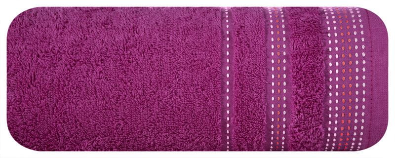 RĘCZNIK BAWEŁNA FROTTE 500g/m2 70X140 CM FIOLETOWY