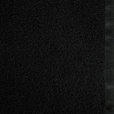 RĘCZNIK GŁADKI BAWEŁNA FROTTE 70X140 CM CZARNY