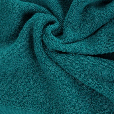 RĘCZNIK GŁADKI BAWEŁNA FROTTE 70X140 CM TURKUSOWY