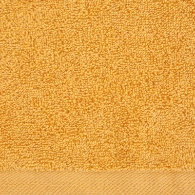 RĘCZNIK GŁADKI BAWEŁNA FROTTE 70X140 MUSZTARDOWY
