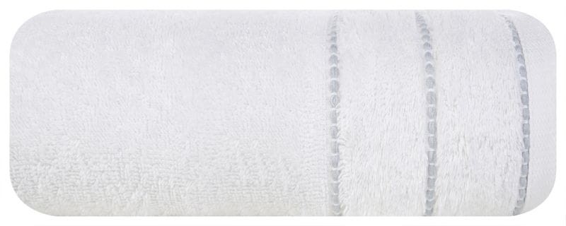 RĘCZNIK MIĘKKI BAWEŁNA FROTTE 70 X 140 CM BIAŁY