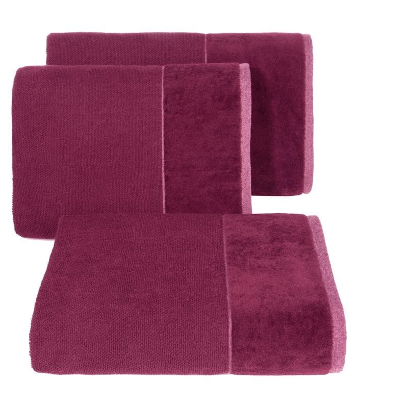 RĘCZNIK kąpielowy bawełna 500g/m2 70X140 AMARANT