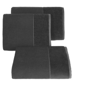 RĘCZNIK kąpielowy bawełna 500g/m2 70X140 STALOWY