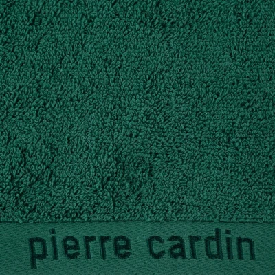 RĘCZNIK PIERRE CARDIN EVI 70X140 CM BUTELKOWY ZIELONY