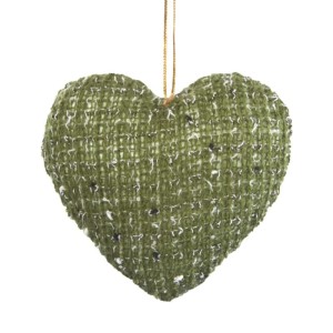 OZDOBA ŚWIĄTECZNA IRIN1 9X3X10 CM ZIELONY 6szt