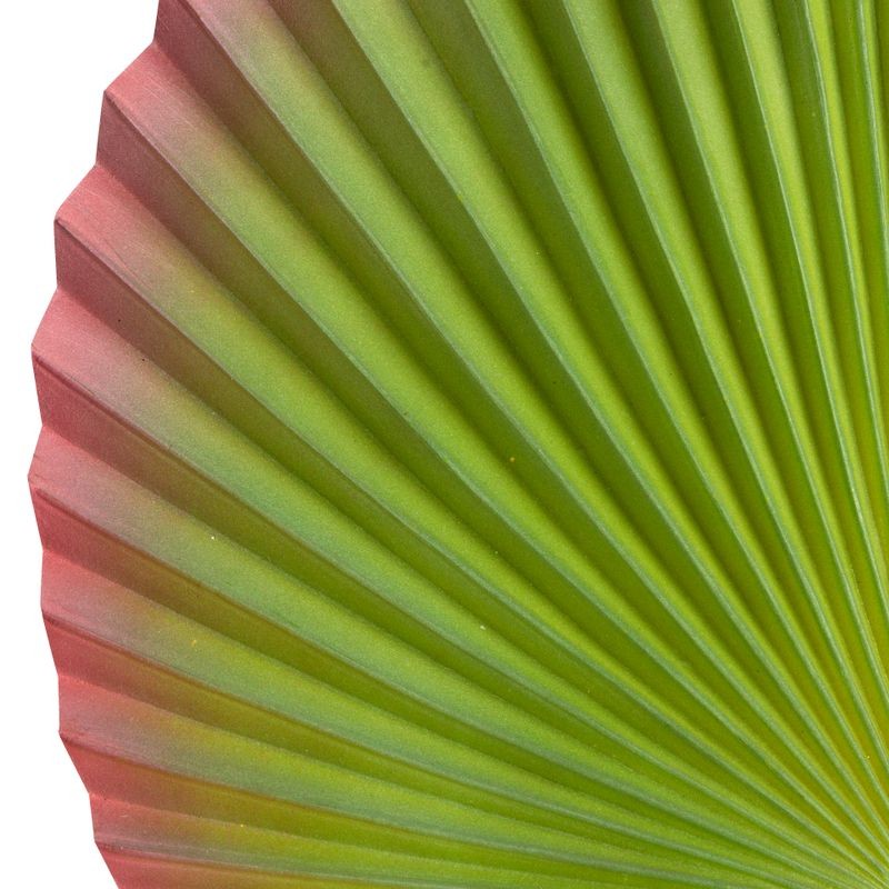 SZTUCZNY KWIAT SZTUCZNY LIŚĆ OZDOBNY 22 CM ZIELONY 6szt