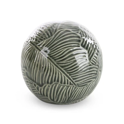 KULA DEKORACYJNA DARA 10X9 CM TURKUSOWY 2szt