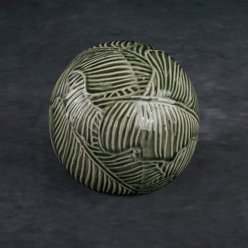 KULA DEKORACYJNA DARA 10X9 CM TURKUSOWY 2szt
