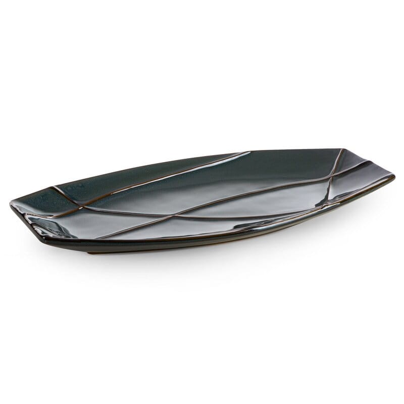 PATERA DEKORACYJNA TEO 41X20X3 CM TURKUSOWY 2szt