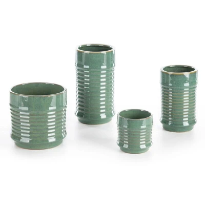 CERAMIKA 11X11 CM ZIELONY 2szt