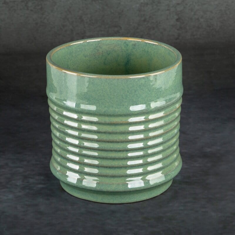 CERAMIKA 17X17 CM ZIELONY 2szt