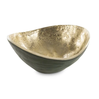 MISA DEKORACYJNA PEDRO1 16X16X8 CM Zielona 2szt