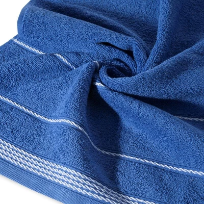 RĘCZNIK Kąpielowy Frotte 30X50 CM GRANATOWY