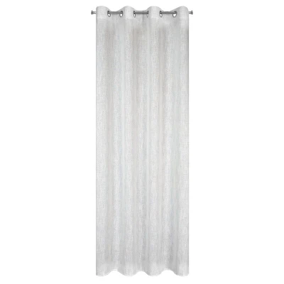 Biała zasłona żakardowa wzór ornamentowy 140X250
