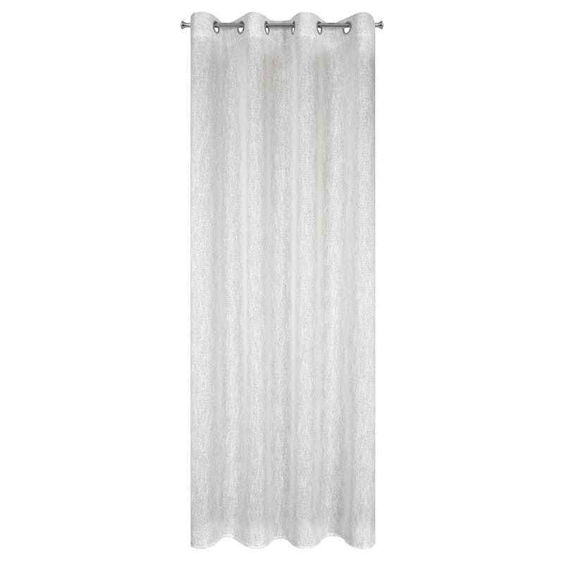 Biała zasłona żakardowa wzór ornamentowy 140X250