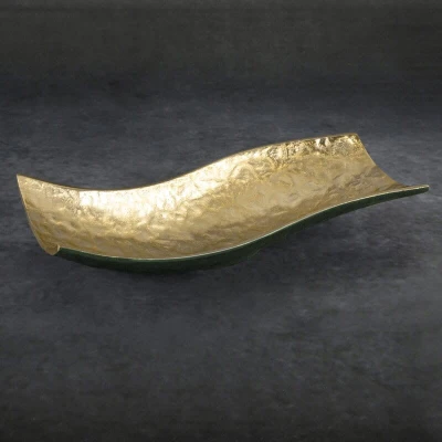 MISA DEKORACYJNA PEDRO2 39X16X9 CM Zielona